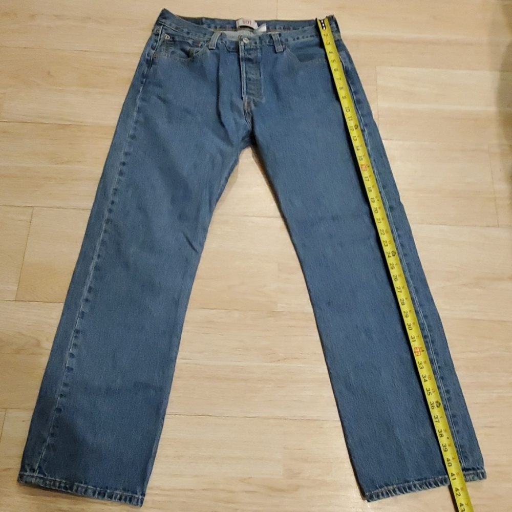 MEN'S LEVI'S 501 JEANS - Picture 1 of 7